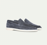 Edward | Leicht Klassischer Schnitt Loafer – Dunkelgrau