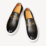 Reginald | Schnürung Atmungsaktiv Komfortschuhe – Grün