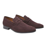Patrick | Klassischer Schnitt Schlupf Penny-Loafer – Braun