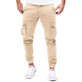 Folke - Lockere Cargo Hose Mit Tasche – Beige