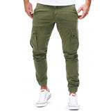 Folke - Lockere Cargo Hose Mit Tasche – Grün