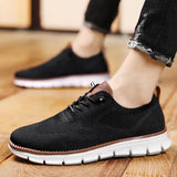 Brandon – Leichte Freizeit-Sneaker – Schwarz