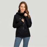 Mia | Allwetter-Hardshelljacke – Schwarz