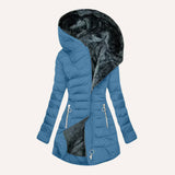 Elise™ – Bequemer Wintermantel für Damen Zeitloses Design – Blau