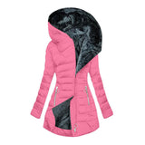 Elise™ – Bequemer Wintermantel für Damen Zeitloses Design – Rosa