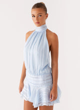 Miana | Minikleid – Blau