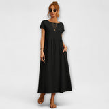 Magnolia Dress – Schwarz