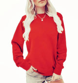 Milla | Winter Chic Sweatshirt – Rot