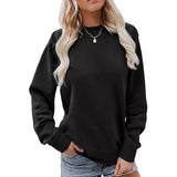 Milla | Winter Chic Sweatshirt – Schwarz