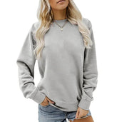 Milla | Winter Chic Sweatshirt – Grau