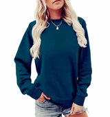 Milla | Winter Chic Sweatshirt – Marineblau