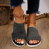 Milyora™ – Damen Sandalen Atmungsaktiv mit Rutschfester Sohle & Komfort – Schwarz