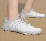 Minimalistischer Barfußschuh - Dana – Grau