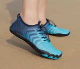 Minimalistischer Barfußschuh - Dana – Blau