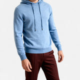 Minimalistischer Luxus-Pullover - Enrico – Blau