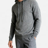 Minimalistischer Luxus-Pullover - Enrico – Grau