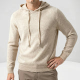 Minimalistischer Luxus-Pullover - Leo – Beige