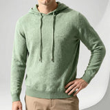Minimalistischer Luxus-Pullover - Leo – Grün