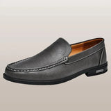 Agustin - Klassischer Loafer – Grau