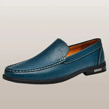 Agustin - Klassischer Loafer – Blau