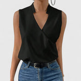 BIBIANA | Leichter Sommer-Top – Schwarz