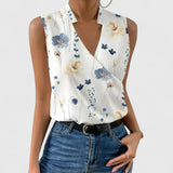 BIBIANA | Leichter Sommer-Top – Blumen 3