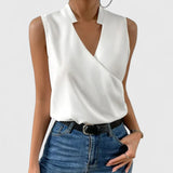 BIBIANA | Leichter Sommer-Top – Weiß