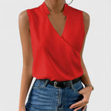BIBIANA | Leichter Sommer-Top – Rot
