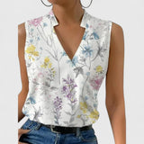 BIBIANA | Leichter Sommer-Top – Blumen 2