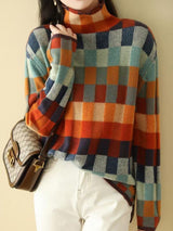 Cami - farbenfroher, weicher und warmer pullover – Farbige Kisten