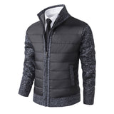 Dennis | Moderne Steppjacke für Winter – Dunkelgrau