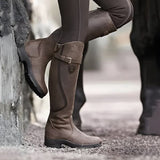 Moderne High-Top Stiefel für Abenteuer – Dunkelbraun