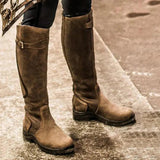 Moderne High-Top Stiefel für Abenteuer – Braun