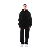 Moderner Unisex Trainingsanzug – Schwarz