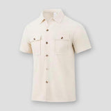 Arne | Sommer-Poloshirt – Beige