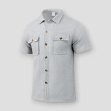 Arne | Sommer-Poloshirt – Grau