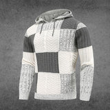 Leif - kapuzenpullover aus wolle – Grau