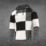 Leif - kapuzenpullover aus wolle – Schwarz