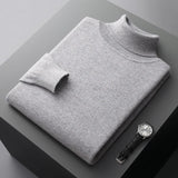 Rollkragenpullover Herren Klassisch | Schlichtes Design – Grau