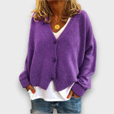 Shamira – Strickcardigan – Violett