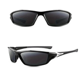 Sportbrille für Herren | Polarisierende Gläser – Schwarz
