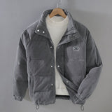 Novan - Herbstliche Kapuzenjacke – Grau