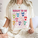 Alixandra | Kpop-inspiriertes Graphic T-Shirt – Weißer Druck 1