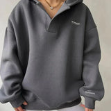 Lizdia - kapuzenpullover für damen – Grau