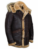 Herren Winterjacke mit Kapuze | Lässig – Braun