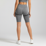 Nahtlose Formende Fahrradhose - CurvaFit – Grau