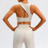 Nahtloses Performance Top -  Ainsley – Beige