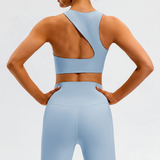Nahtloses Performance Top -  Ainsley – Himmelblau