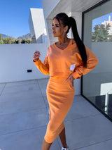 Desirae™ Komfortable Straßen Eleganz – Orange