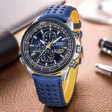 Luxurious Trend Quartz Watch – Blau